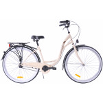 Mestský bicykel 28 Fuzlu Arizona S-3 Krémový